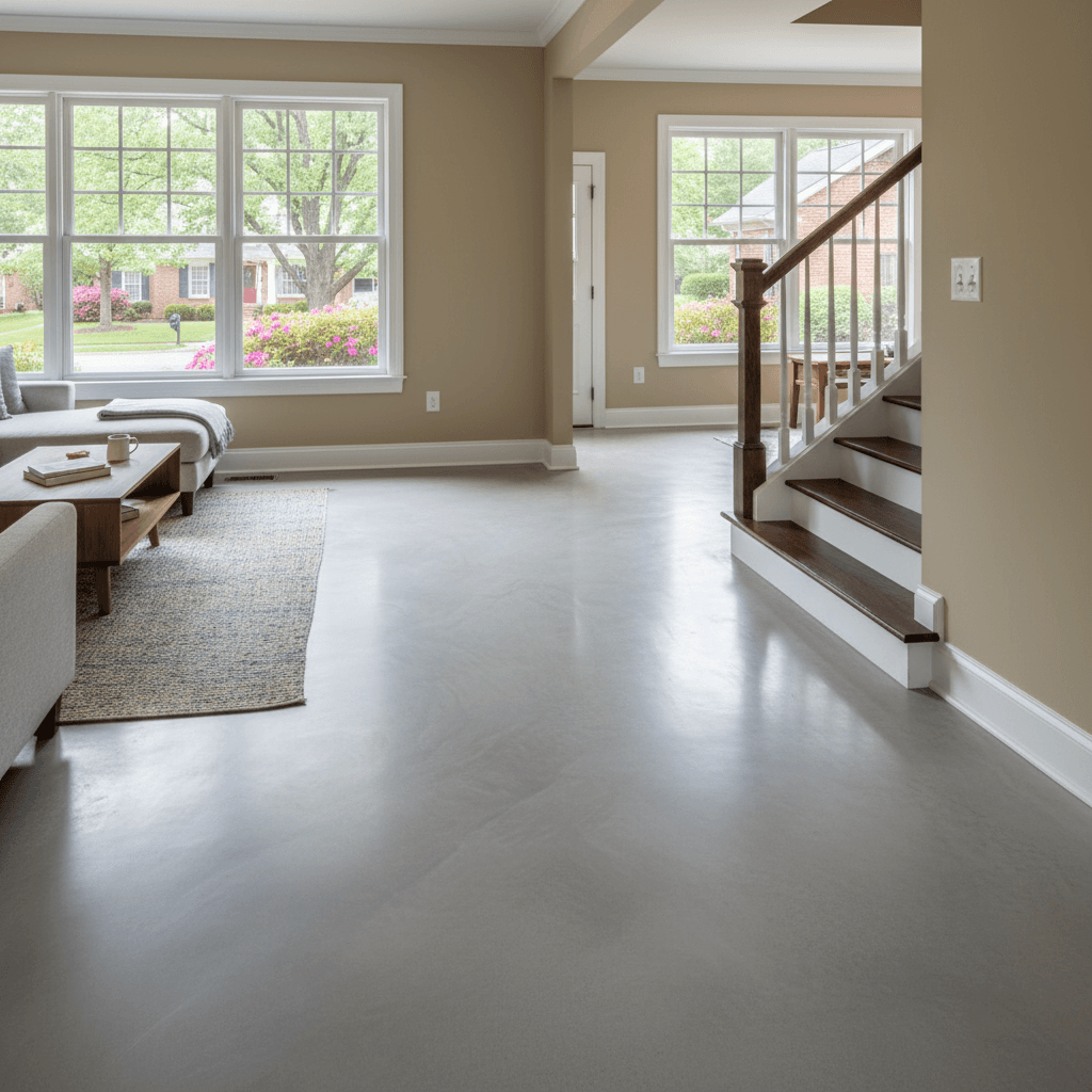 Self-Leveling Concrete